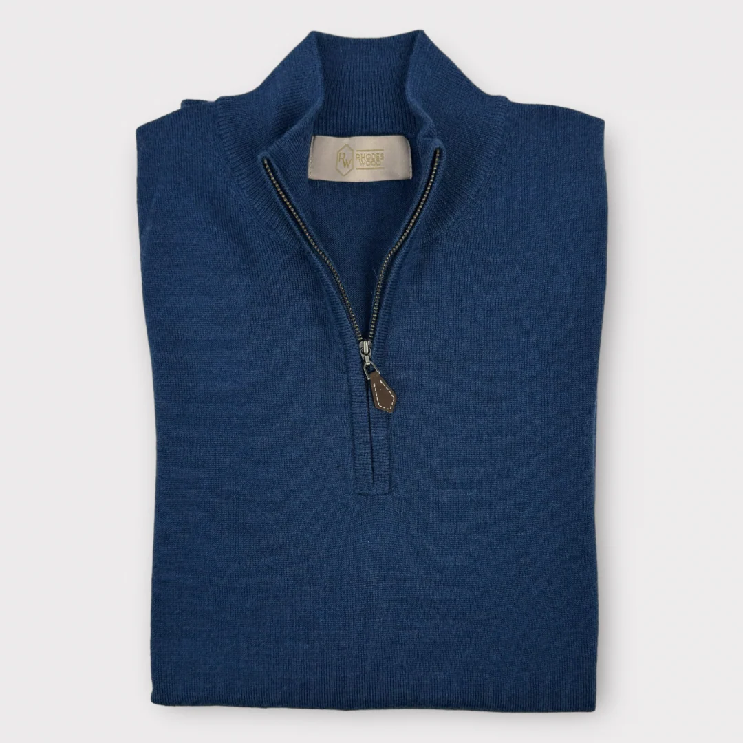 Easy Care Merino 1/4 Zip - Image 3