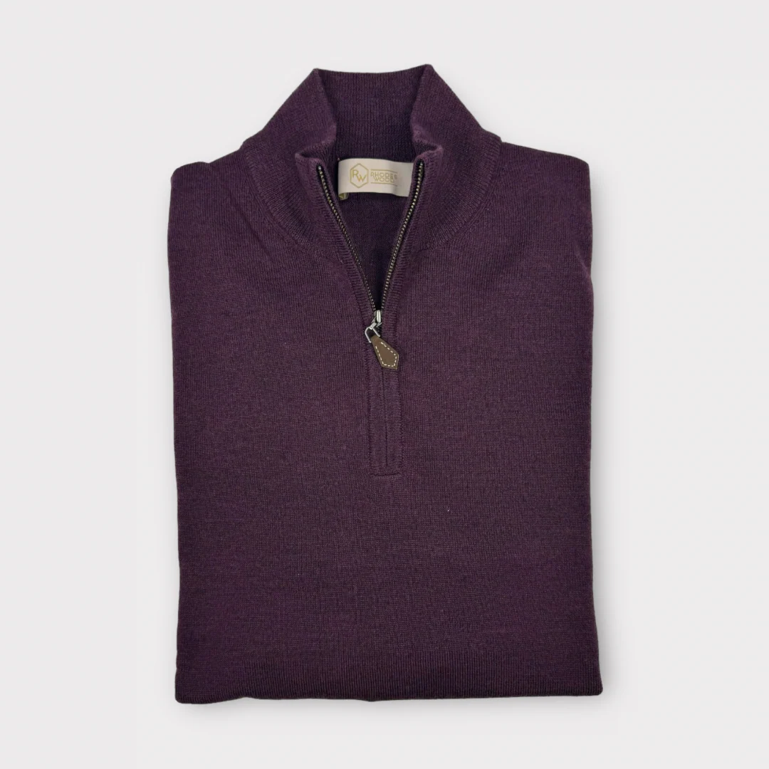 Easy Care Merino 1/4 Zip - Image 5